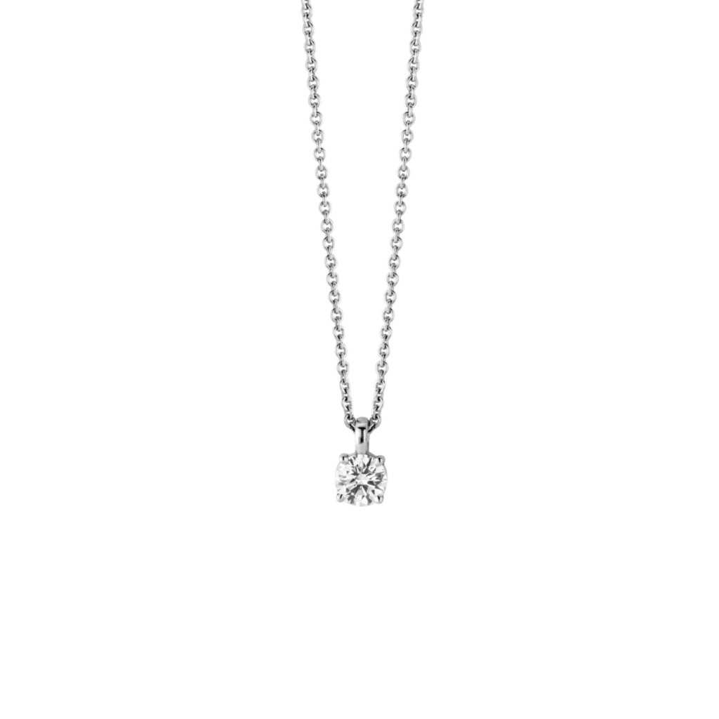 Schaap en Citroen Diamonds collier witgoud met diamant - #3 Schaap en Citroen Diamonds collier witgoud met diamant - #3