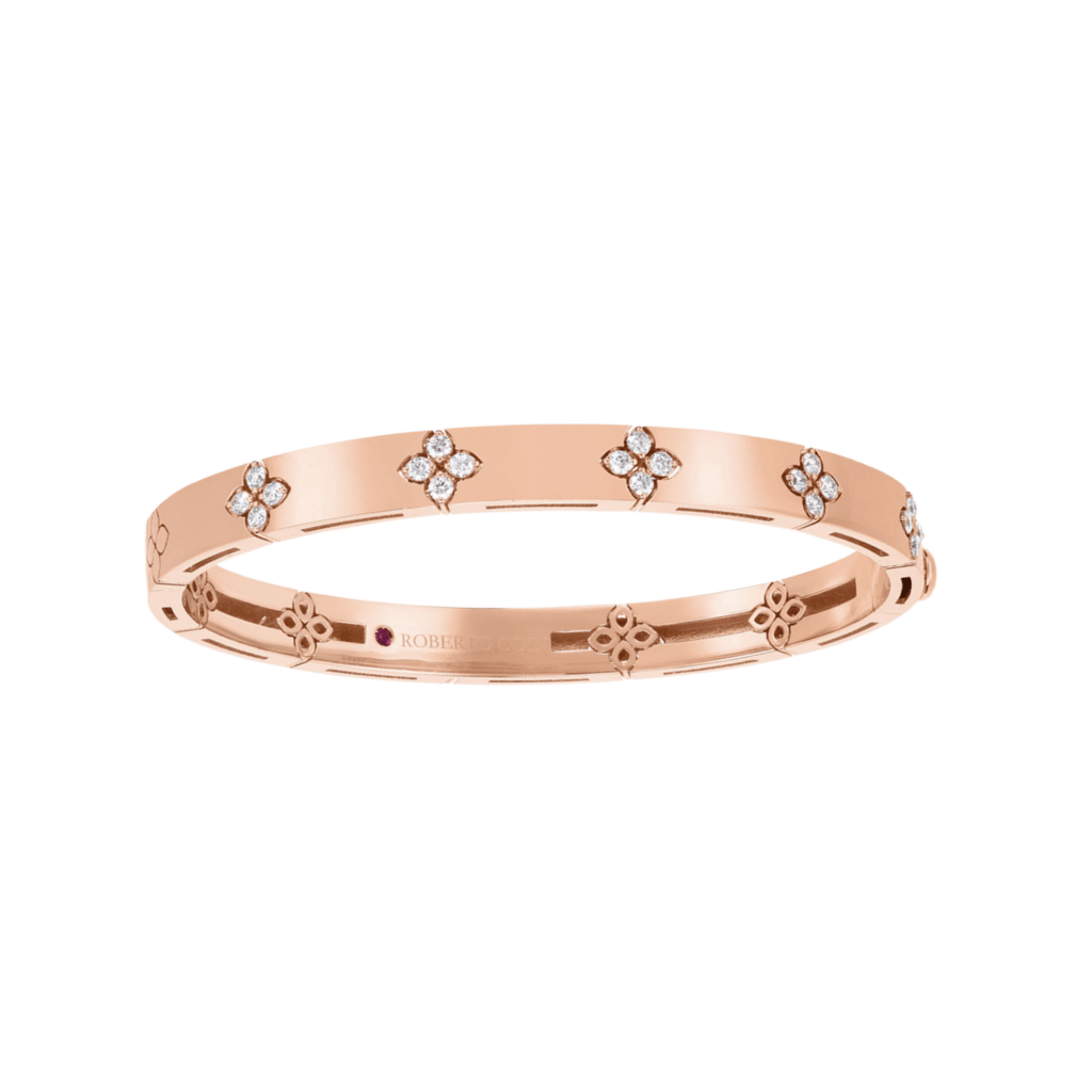Roberto Coin Love In Verona armband roodgoud met diamant - ADR888BA2011 - #1 Roberto Coin Love In Verona armband roodgoud met diamant - ADR888BA2011 - #1