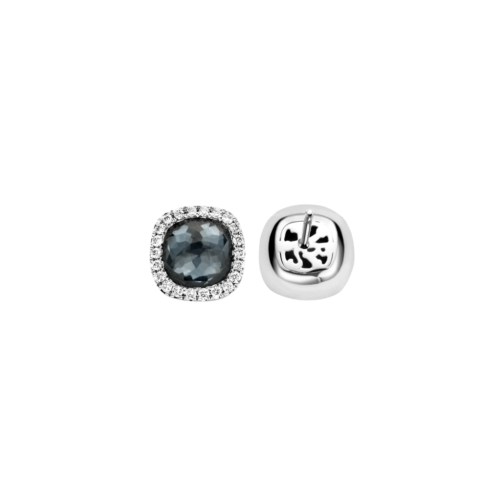 Tirisi Jewelry Milano Sweeties oorsieraad witgoud met diamant - TE9226HMW - #2 Tirisi Jewelry Milano Sweeties oorsieraad witgoud met diamant - TE9226HMW - #2