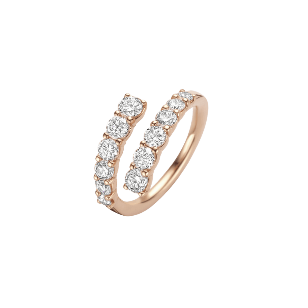Schaap en Citroen Diamonds ring roodgoud met diamant - #2 Schaap en Citroen Diamonds ring roodgoud met diamant - #2