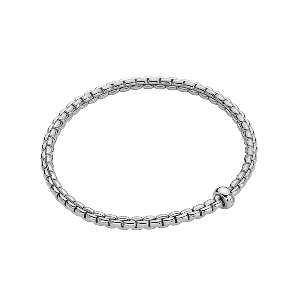FOPE Eka armband witgoud met diamant - 01M01BX_BB_B_XBX_00L - #1