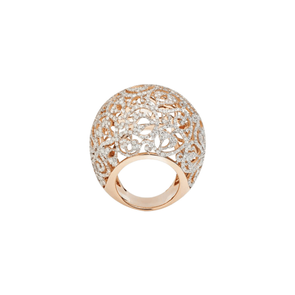 Pomellato Arabesque ring roodgoud met diamant - PAB3300 O7000 DB000 - #1