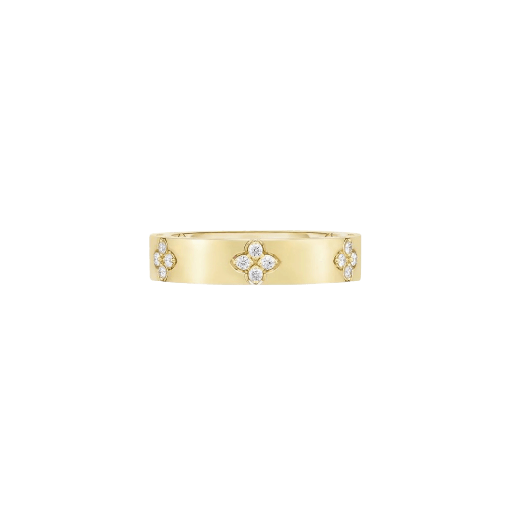 Roberto Coin Love In Verona ring geelgoud met diamant - ADR888RI2013 - #2 Roberto Coin Love In Verona ring geelgoud met diamant - ADR888RI2013 - #2