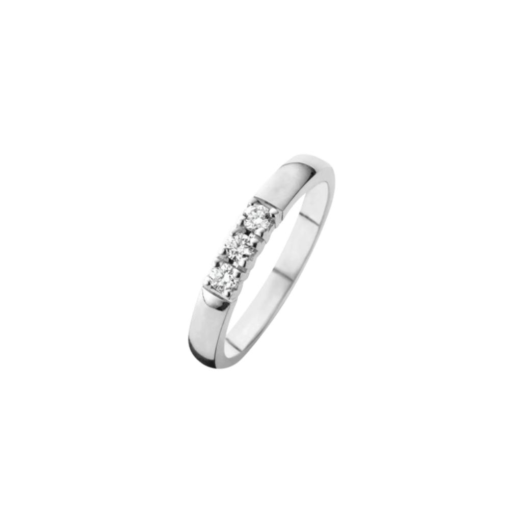 Schaap en Citroen Diamonds ring witgoud met diamant - #1 Schaap en Citroen Diamonds ring witgoud met diamant - #1