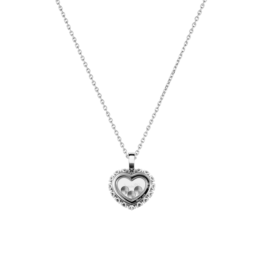 Chopard Happy Diamonds collier witgoud met diamant - 79A615-1001 - #4