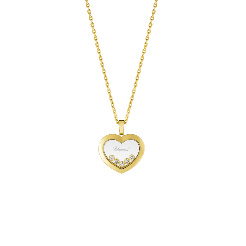 Chopard Happy Diamonds Icons Heart collier geelgoud met diamant - 79A038-0001 - #1 Chopard Happy Diamonds Icons Heart collier geelgoud met diamant - 79A038-0001 - #1
