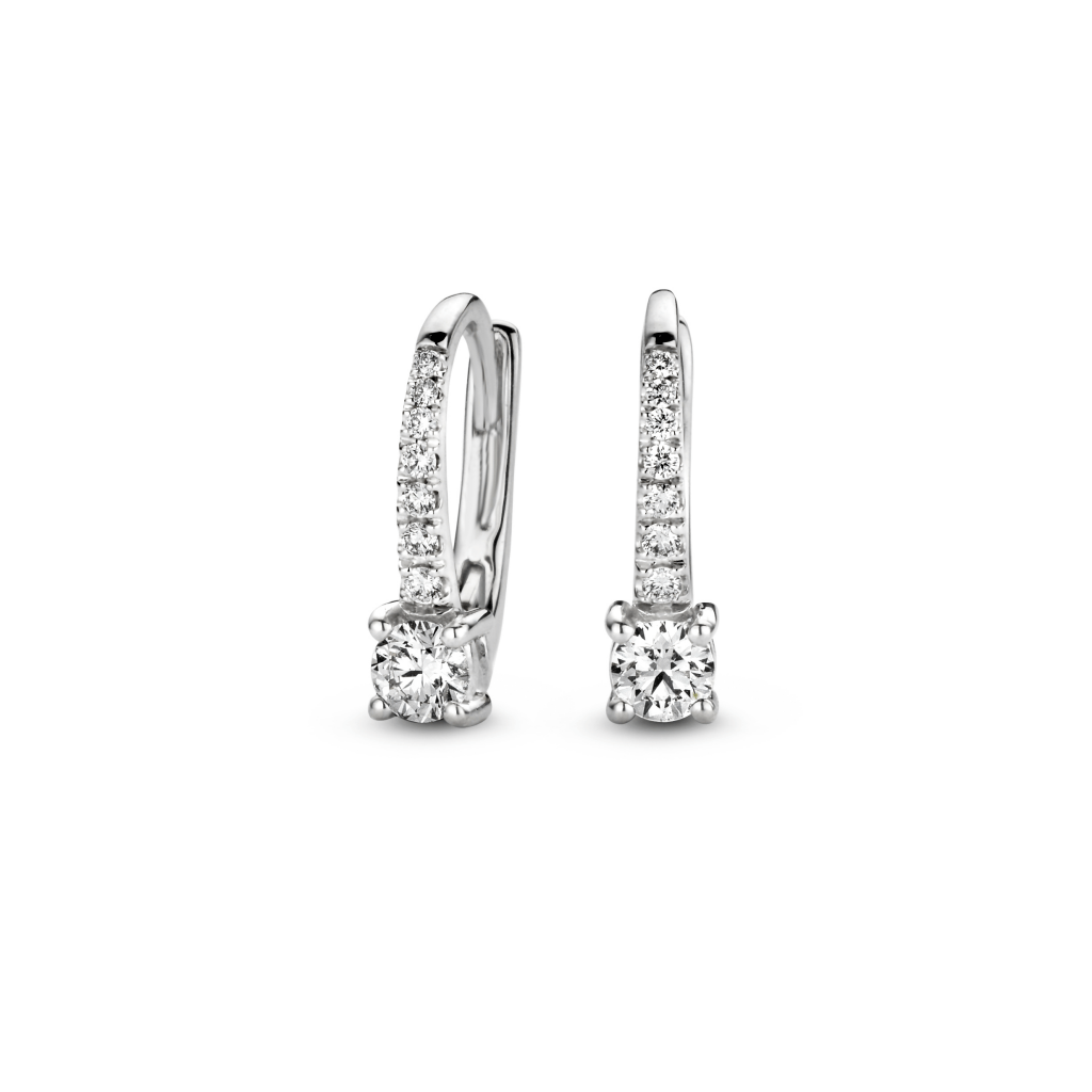 Schaap en Citroen Diamonds oorsieraad witgoud met diamant - #2 Schaap en Citroen Diamonds oorsieraad witgoud met diamant - #2