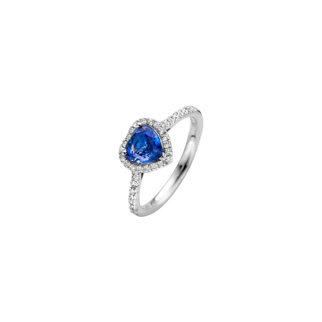 Schaap en Citroen Colours ring witgoud met diamant - #1