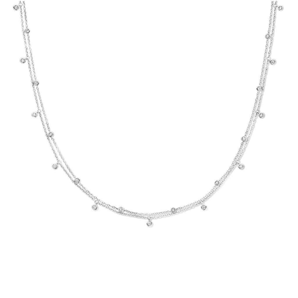 Schaap en Citroen Diamonds collier witgoud met diamant - #3