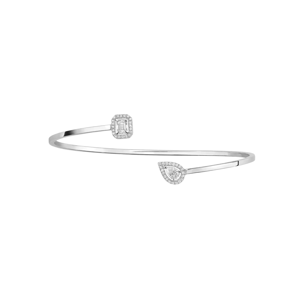 Messika My Twin Toi And Moi armband witgoud met diamant - 7222-WG - #3 Messika My Twin Toi And Moi armband witgoud met diamant - 7222-WG - #3