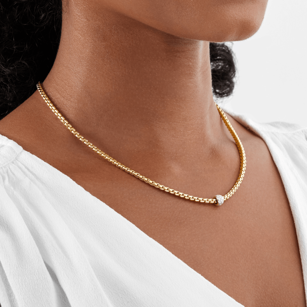 FOPE Eka Tiny collier geelgoud - 73001CX_PB_G_XBX_043 - #3 FOPE Eka Tiny collier geelgoud - 73001CX_PB_G_XBX_043 - #3
