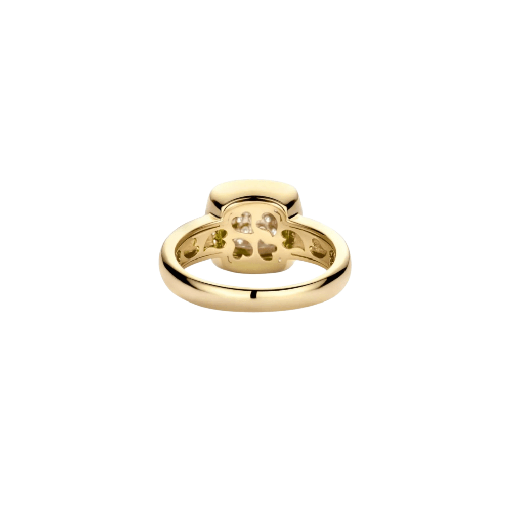 Tirisi Jewelry Milano Exclusive ring geelgoud met diamant - TR9762D(2T) - #4 Tirisi Jewelry Milano Exclusive ring geelgoud met diamant - TR9762D(2T) - #4