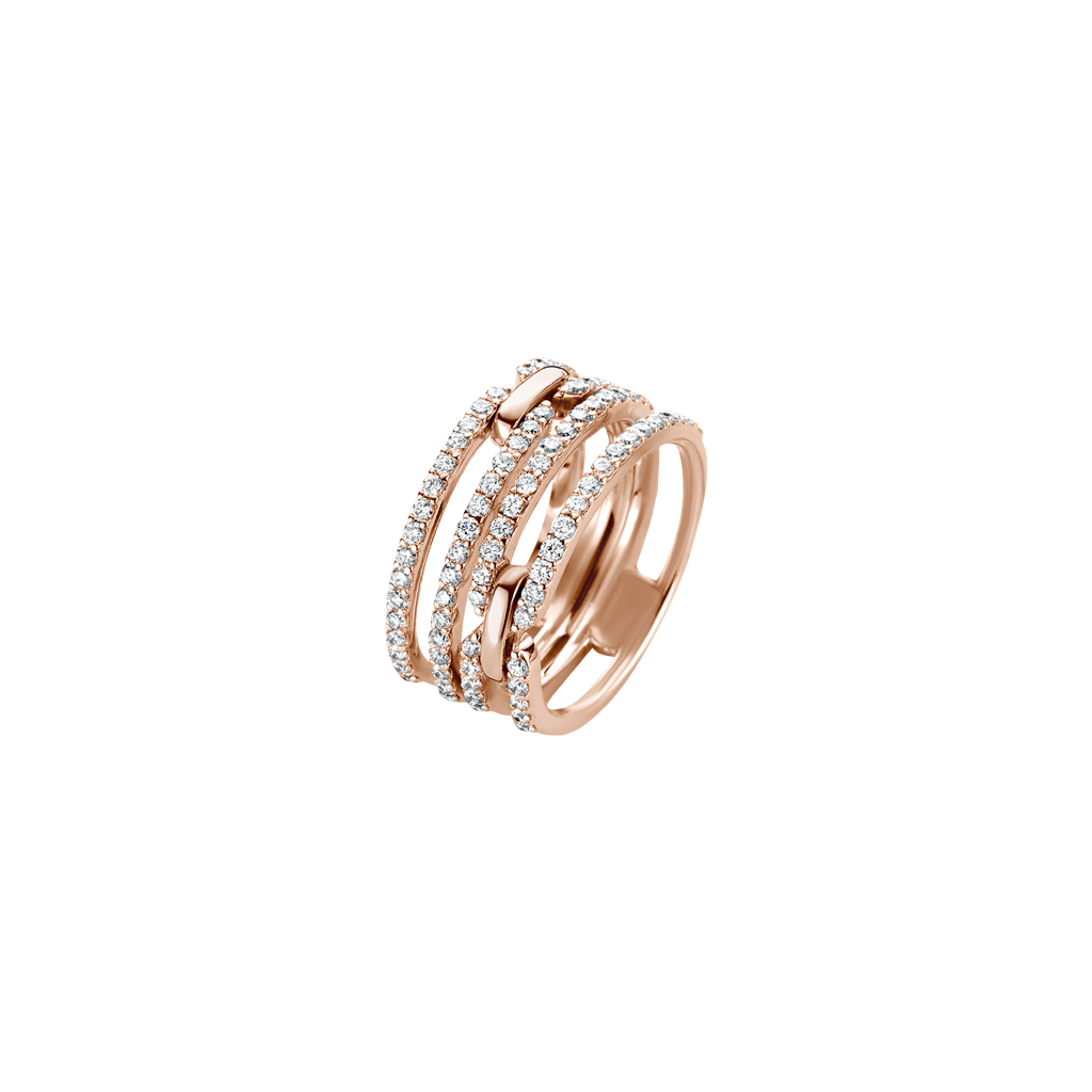 Schaap en Citroen Diamonds ring roodgoud met diamant - #2 Schaap en Citroen Diamonds ring roodgoud met diamant - #2