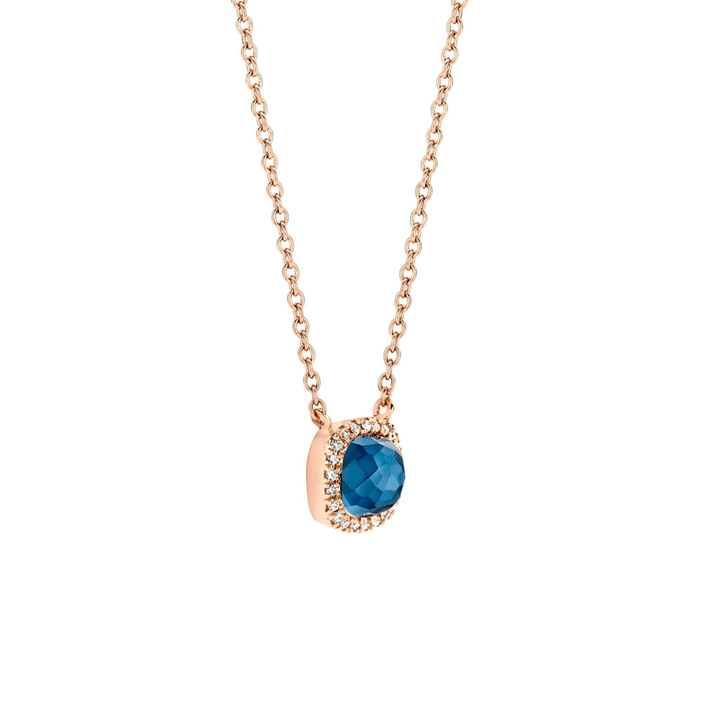Tirisi Jewelry Milano Sweeties collier roodgoud met diamant - TP9152SBHP - #4 Tirisi Jewelry Milano Sweeties collier roodgoud met diamant - TP9152SBHP - #4