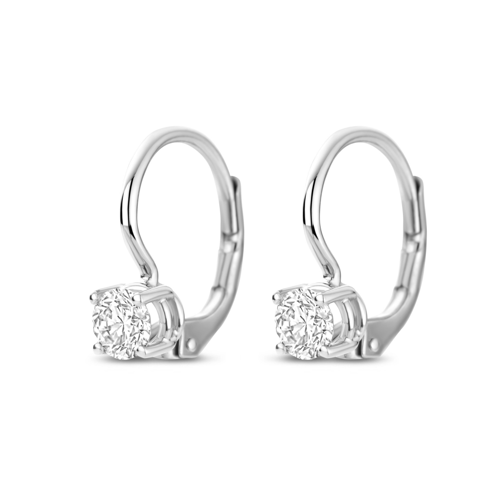 Schaap en Citroen Diamonds oorsieraad witgoud met diamant - #2 Schaap en Citroen Diamonds oorsieraad witgoud met diamant - #2