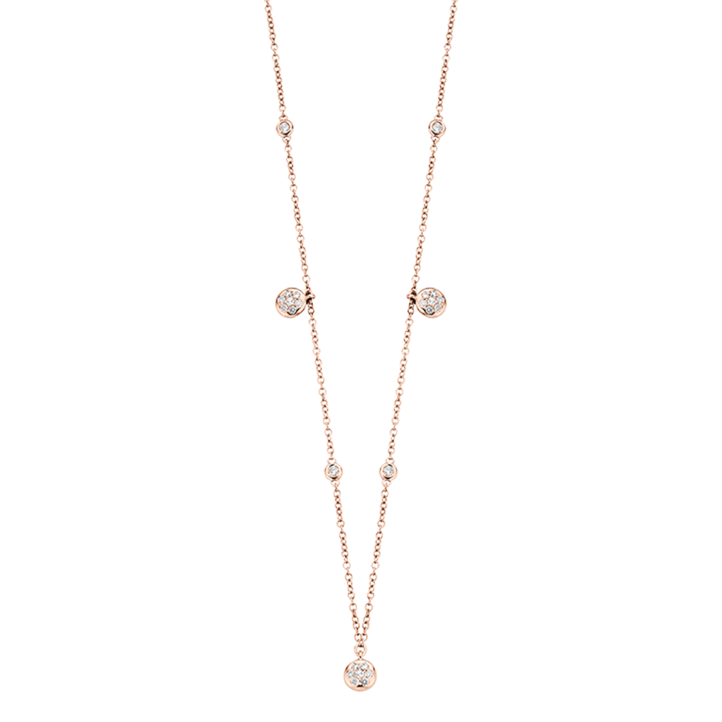 Schaap en Citroen Diamonds collier roodgoud met diamant - #2 Schaap en Citroen Diamonds collier roodgoud met diamant - #2