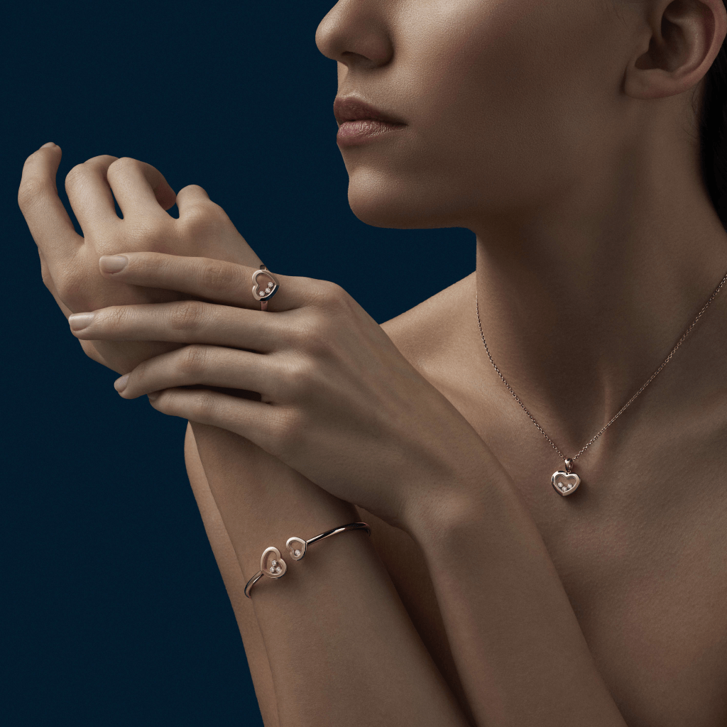 Chopard Happy Diamonds Icons Heart armband roodgoud met diamant - 85A614-5002 - #6 Chopard Happy Diamonds Icons Heart armband roodgoud met diamant - 85A614-5002 - #6