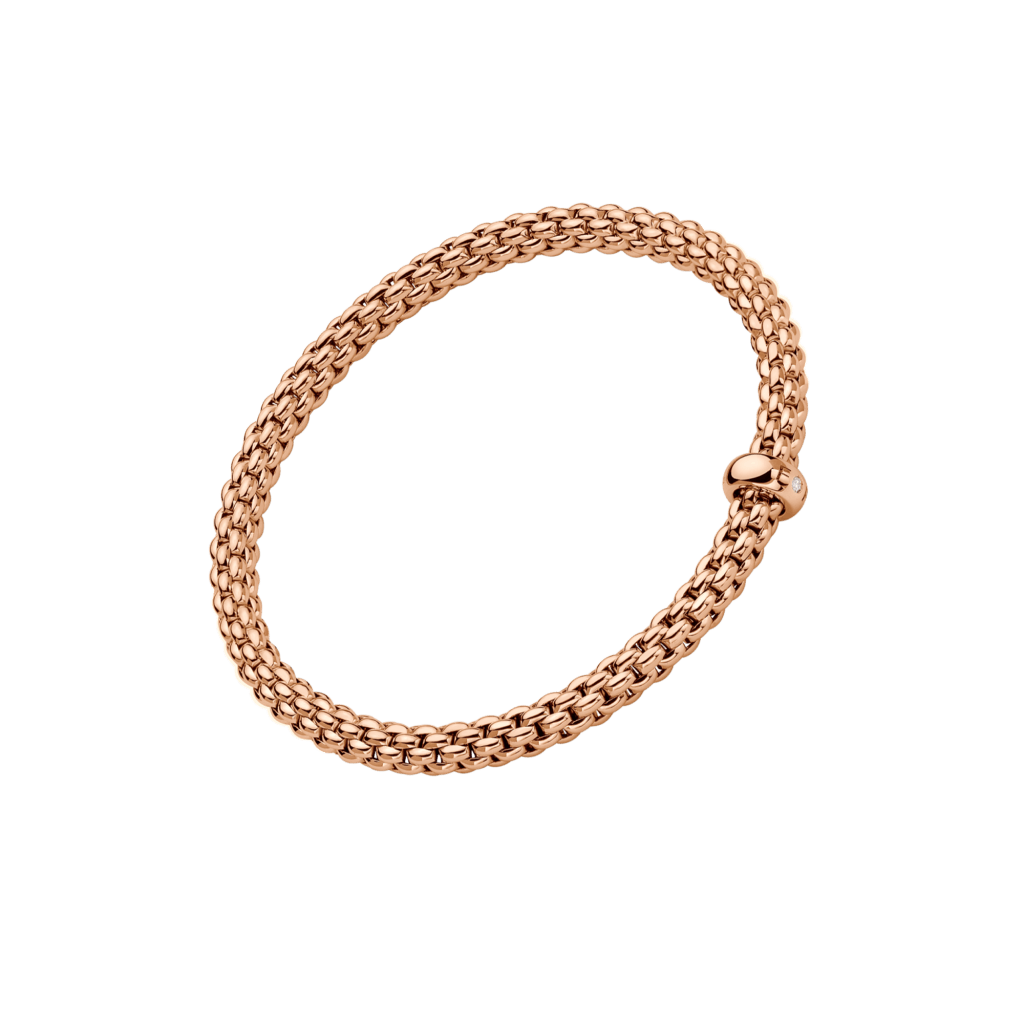 FOPE Solo armband roodgoud met diamant - 01M06BX_BB_R_XRX_00M - #3 FOPE Solo armband roodgoud met diamant - 01M06BX_BB_R_XRX_00M - #3