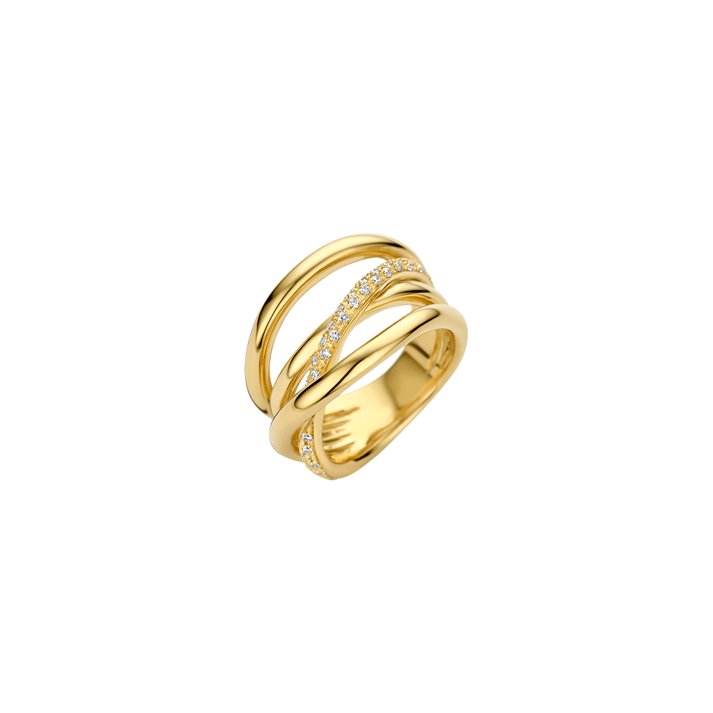 Schaap en Citroen Diamonds ring geelgoud - #2 Schaap en Citroen Diamonds ring geelgoud - #2