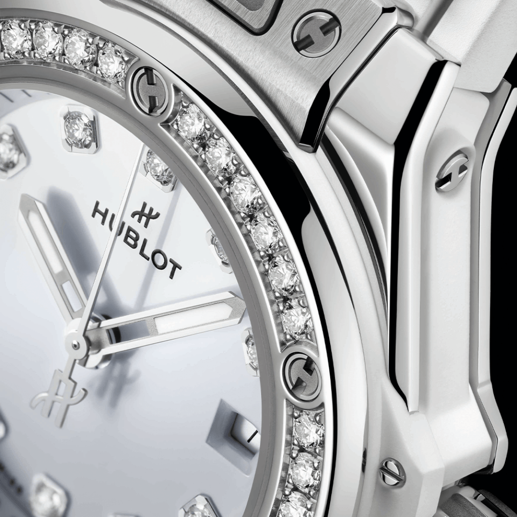 Hublot Big Bang One Click Steel White Diamonds 33mm - 485.SE.2210.RW.1204 - #2 Hublot Big Bang One Click Steel White Diamonds 33mm - 485.SE.2210.RW.1204 - #2