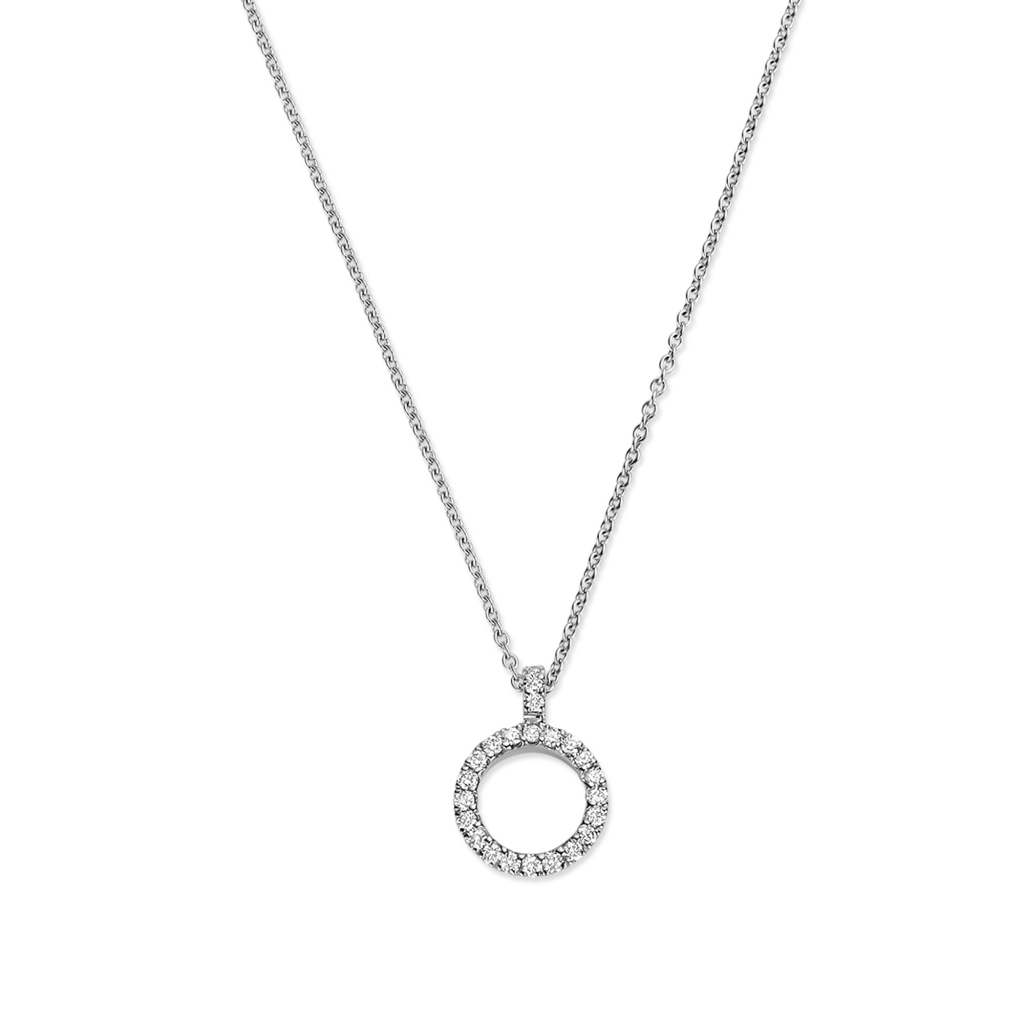 Schaap en Citroen Diamonds collier witgoud met diamant - #3 Schaap en Citroen Diamonds collier witgoud met diamant - #3