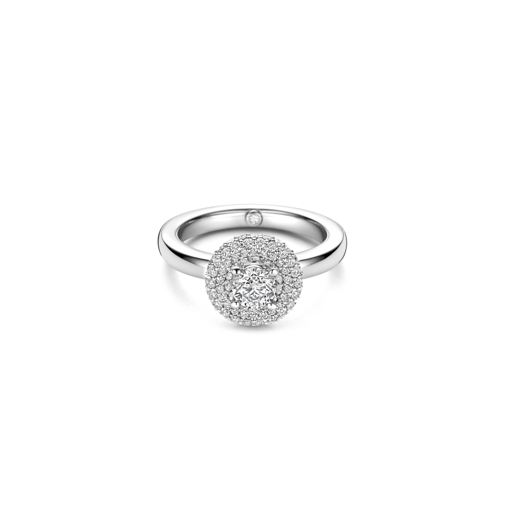 Schaap en Citroen Diamonds ring witgoud met diamant - #2 Schaap en Citroen Diamonds ring witgoud met diamant - #2