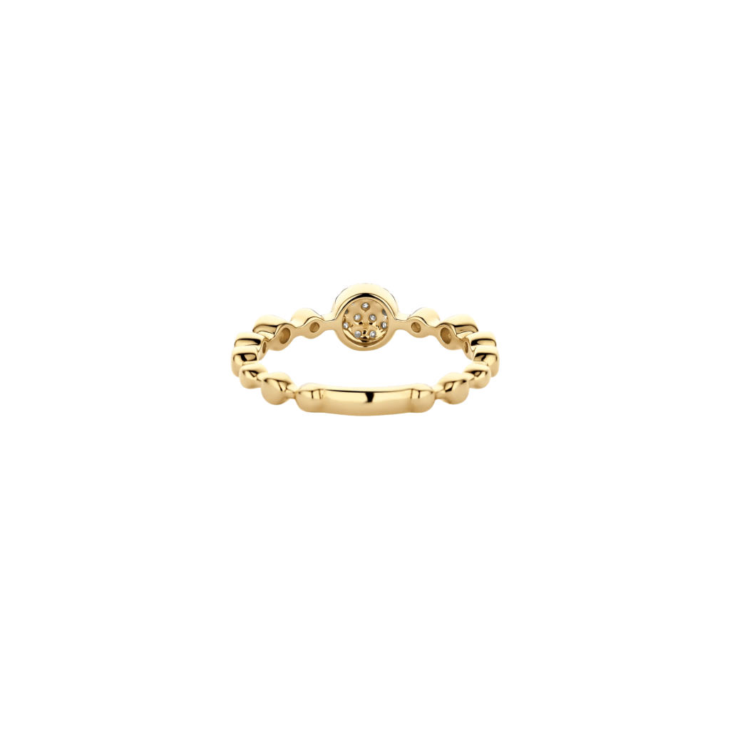 Tirisi Jewelry Venice Exclusive ring geelgoud met diamant - TR9806D(2T) - #4 Tirisi Jewelry Venice Exclusive ring geelgoud met diamant - TR9806D(2T) - #4
