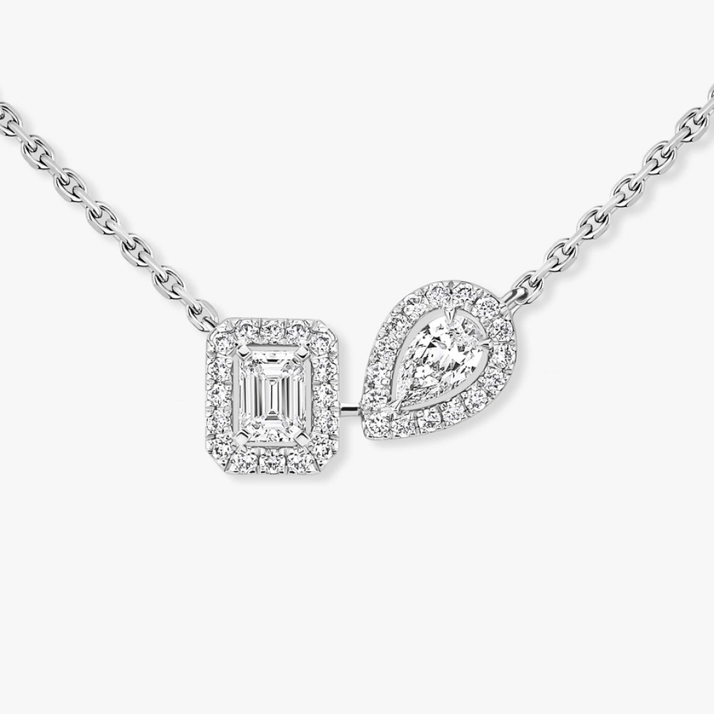 Messika My Twin collier witgoud met diamant - 14534-WG - #3 Messika My Twin collier witgoud met diamant - 14534-WG - #3