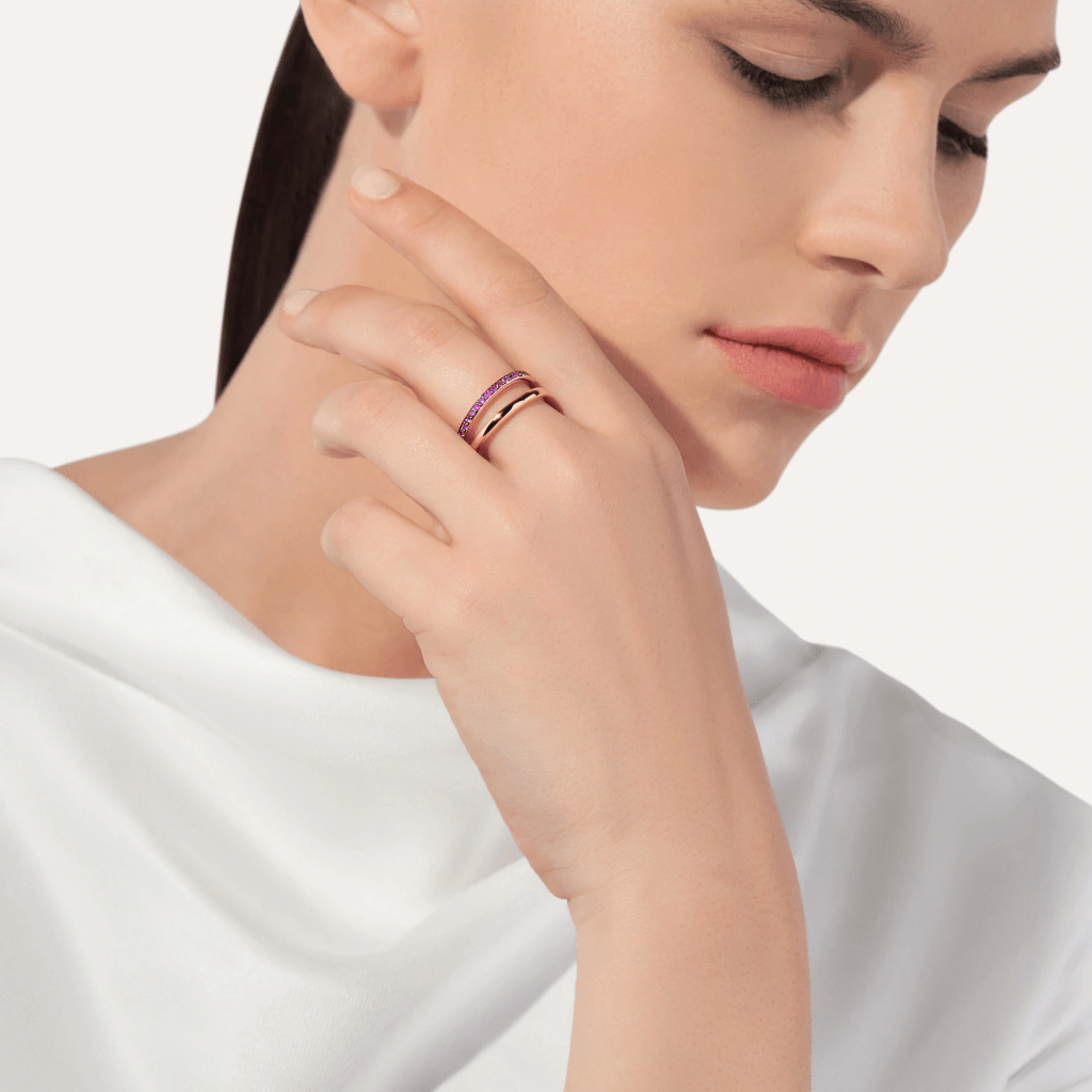 Pomellato Pomellato Together ring roodgoud met robijn - PAC0100 O7BRK RU000 - #8 Pomellato Pomellato Together ring roodgoud met robijn - PAC0100 O7BRK RU000 - #8