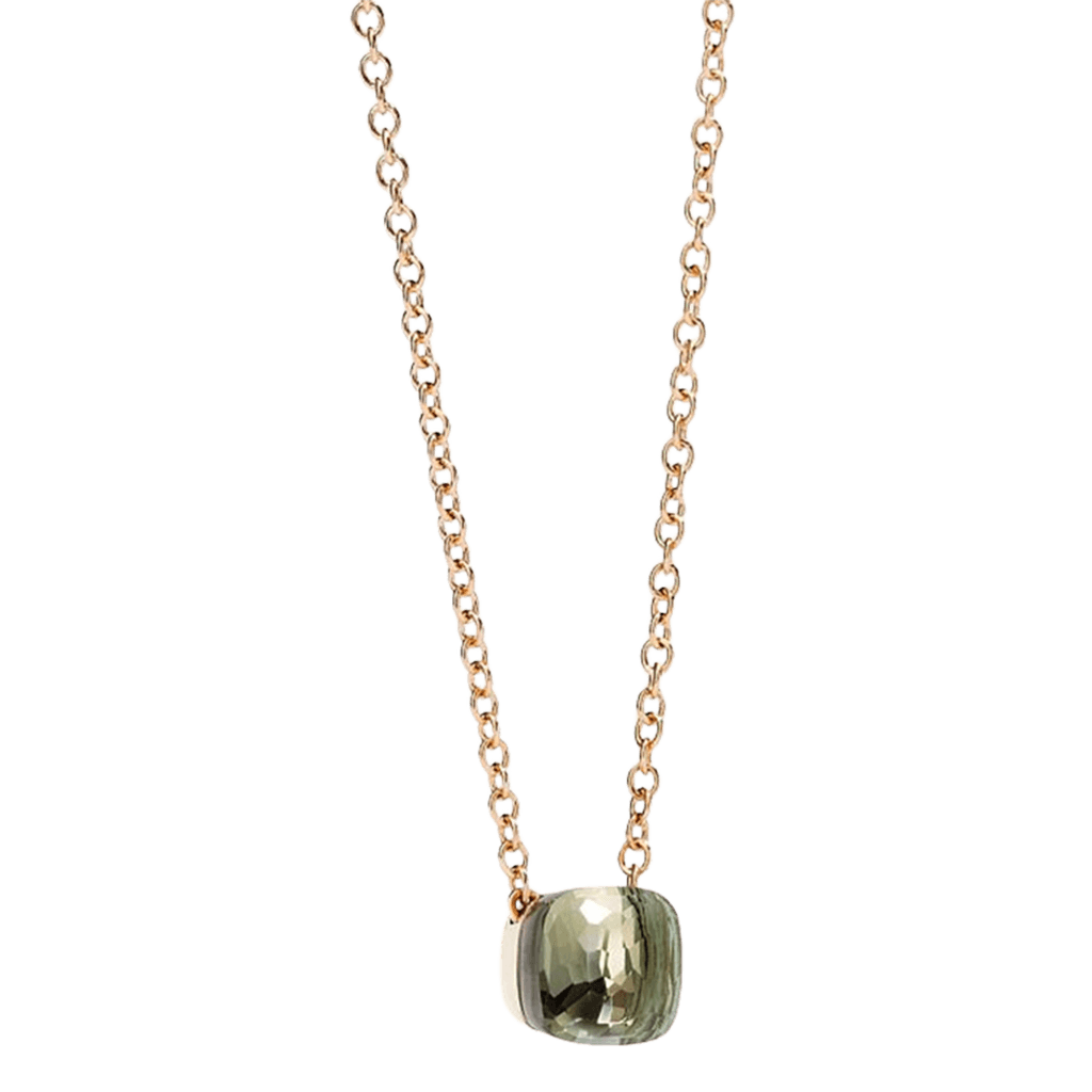 Pomellato Nudo collier roodgoud met prasioliet - PCB6010 O6000 000PA - #3 Pomellato Nudo collier roodgoud met prasioliet - PCB6010 O6000 000PA - #3