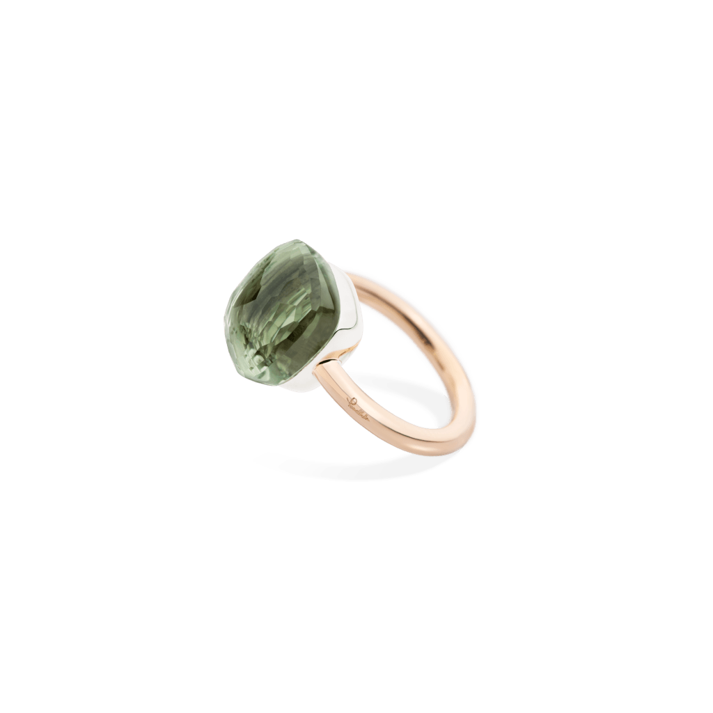 Pomellato Nudo Grande ring roodgoud met prasioliet - PAB2010 O6000 000PA - #4 Pomellato Nudo Grande ring roodgoud met prasioliet - PAB2010 O6000 000PA - #4