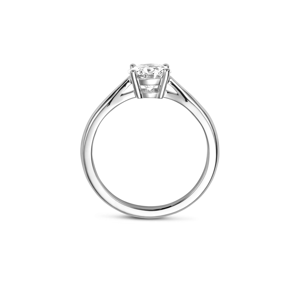 Schaap en Citroen Diamonds ring witgoud met diamant - #4 Schaap en Citroen Diamonds ring witgoud met diamant - #4