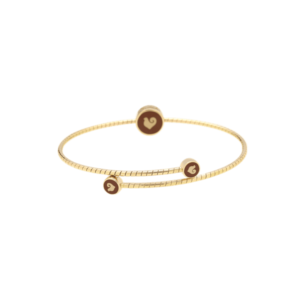 Chantecler Paillettes armband roodgoud met diamant - 41414 - #3