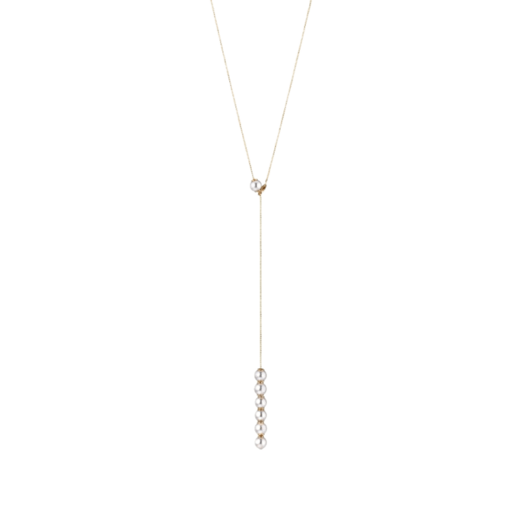 Yana Nesper Transformers collier geelgoud met parel - TR4 - #2
