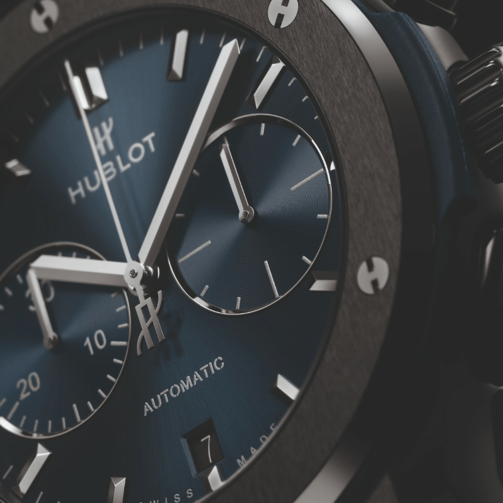Hublot Classic Fusion Ceramic Blue Chronograph 45mm - 521.CM.7170.LR - #2 Hublot Classic Fusion Ceramic Blue Chronograph 45mm - 521.CM.7170.LR - #2