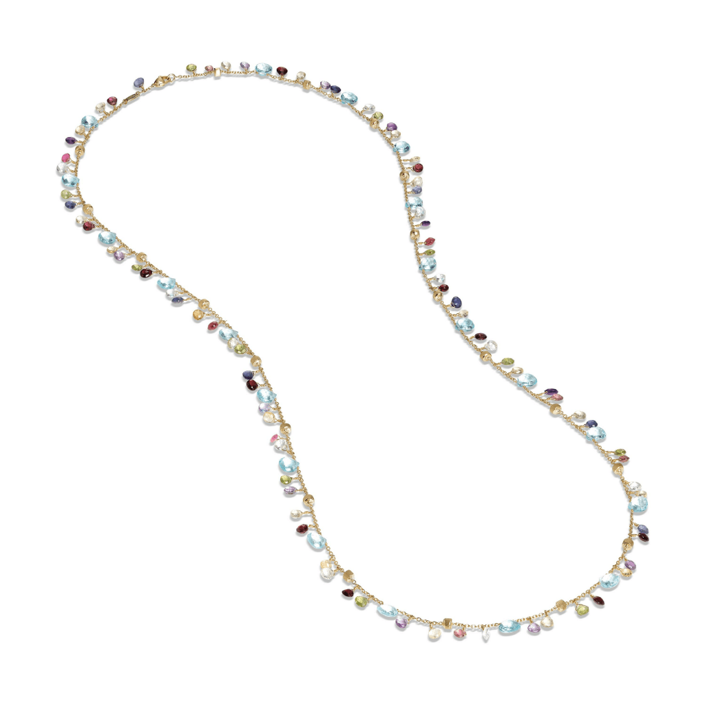 Marco Bicego Paradise collier geelgoud met diversen kleurstenen - CB2585-MIX01T - #1 Marco Bicego Paradise collier geelgoud met diversen kleurstenen - CB2585-MIX01T - #1