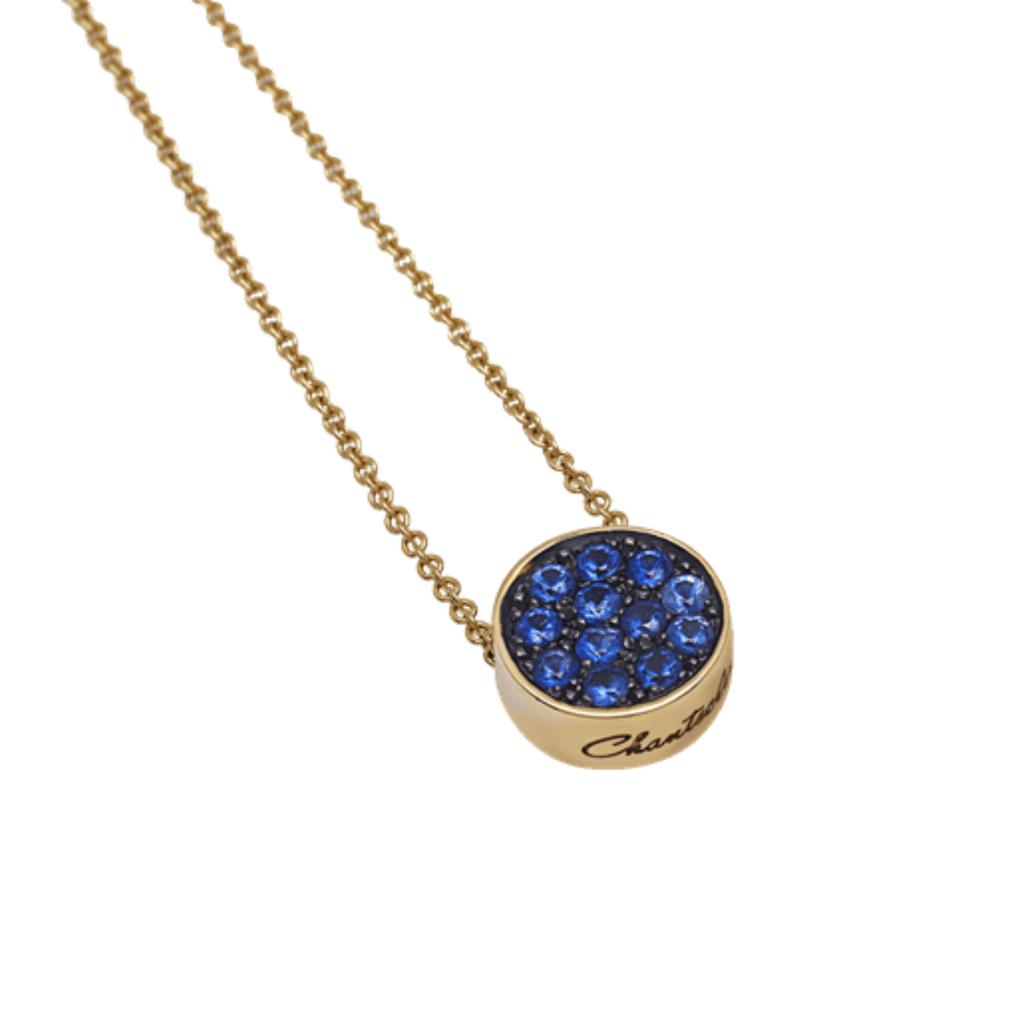 Chantecler Paillettes collier roodgoud met saffier - 42315 - #3 Chantecler Paillettes collier roodgoud met saffier - 42315 - #3