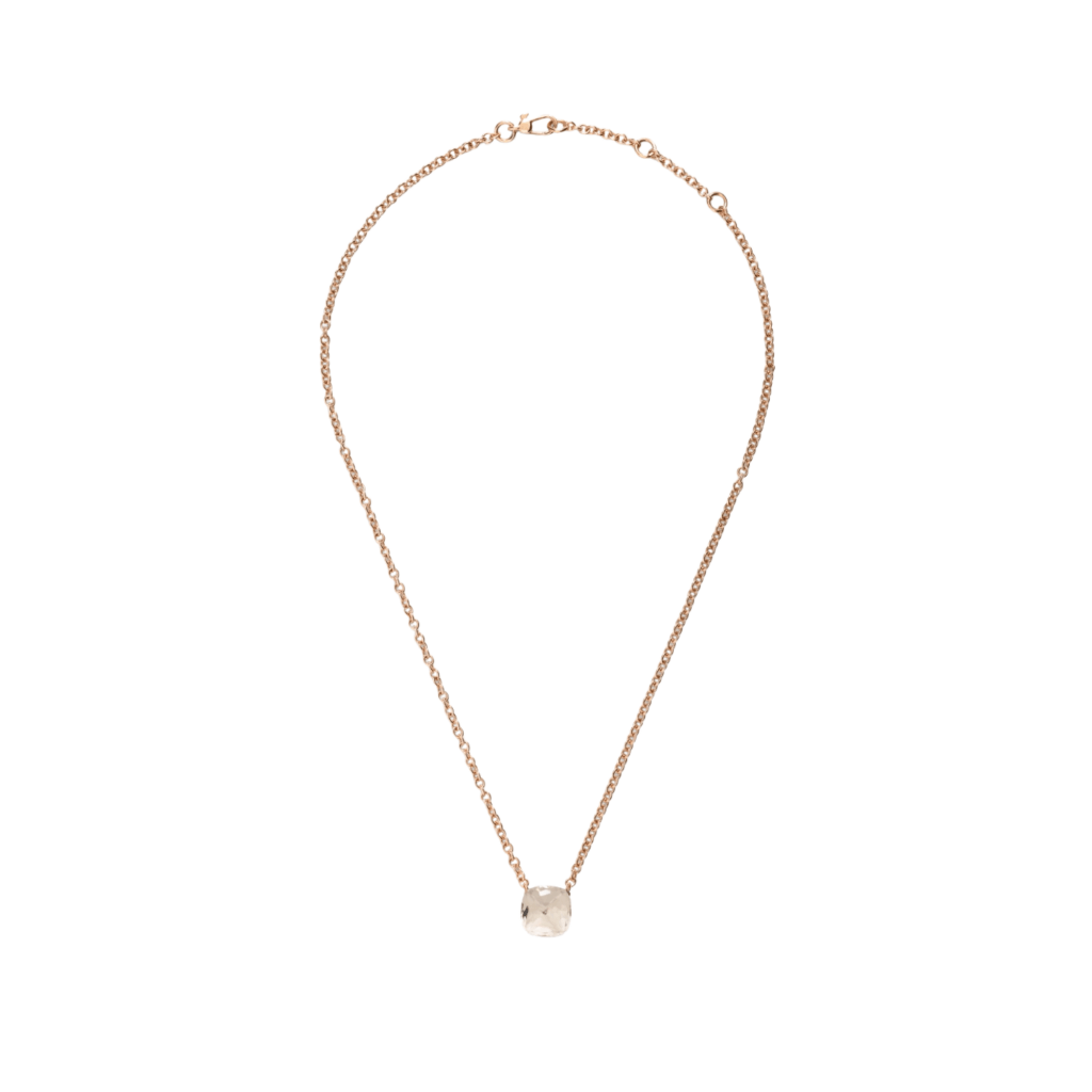 Pomellato Nudo collier roodgoud met topaas - PCB6010 O6000 000TB - #2 Pomellato Nudo collier roodgoud met topaas - PCB6010 O6000 000TB - #2