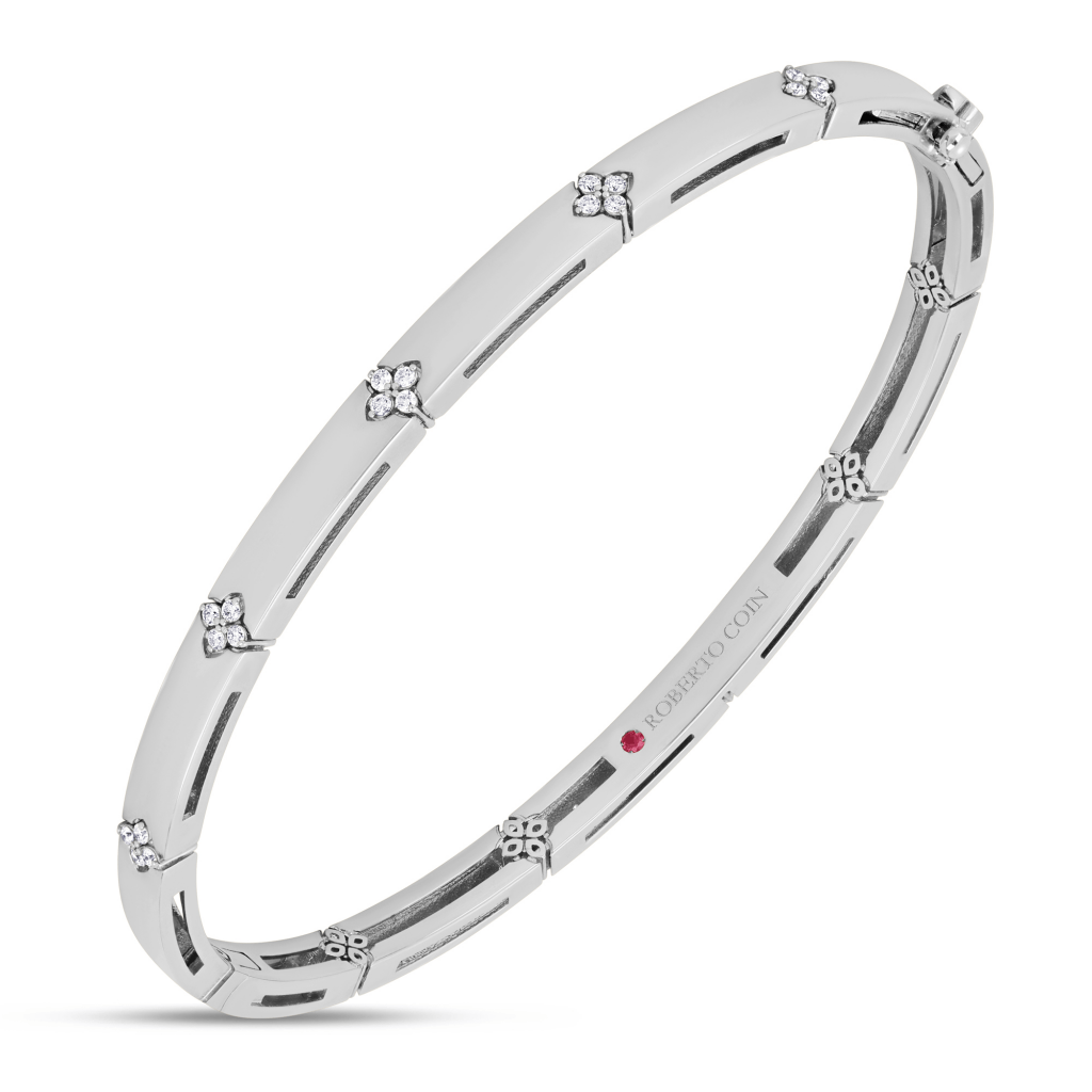 Roberto Coin Love In Verona armband witgoud met diamant - ADR777BA3820 - #2 Roberto Coin Love In Verona armband witgoud met diamant - ADR777BA3820 - #2