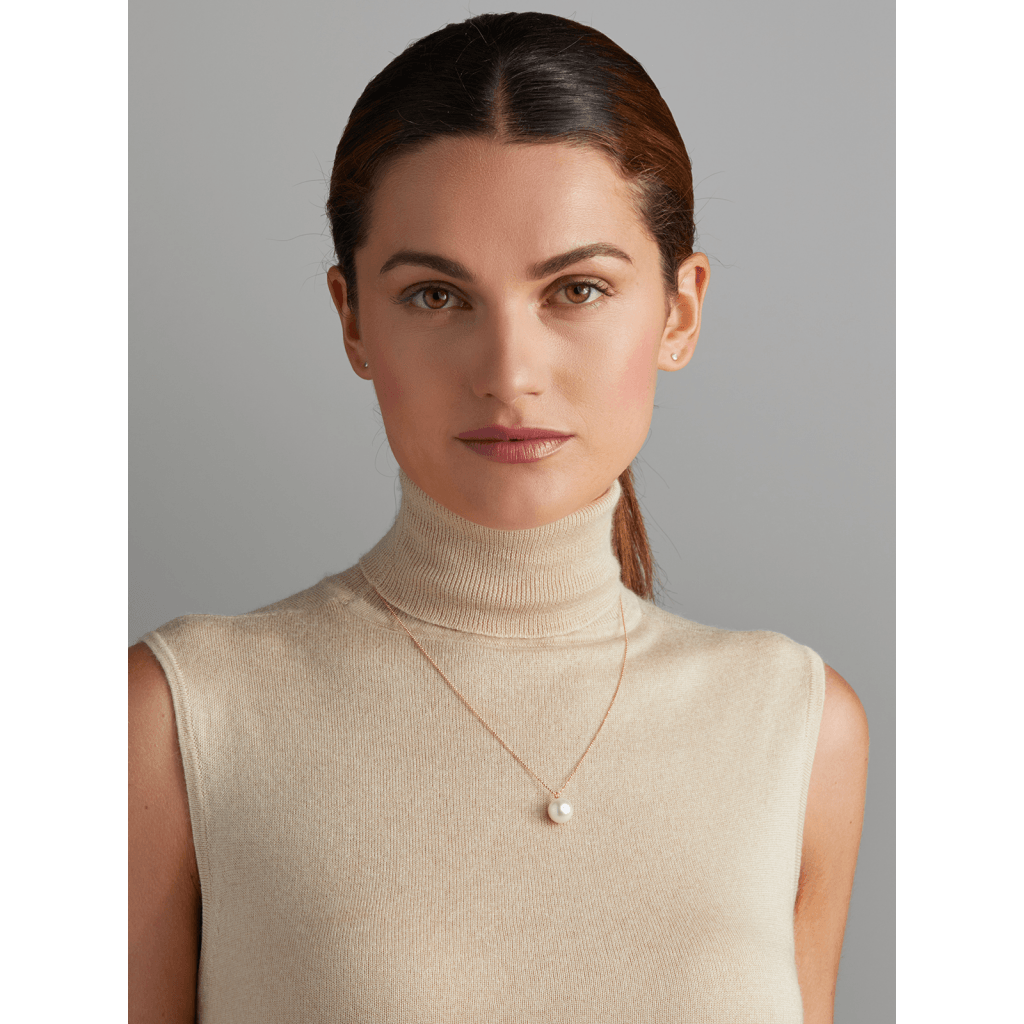 Yana Nesper New Basics collier geelgoud met parel - NB31 - #4 Yana Nesper New Basics collier geelgoud met parel - NB31 - #4