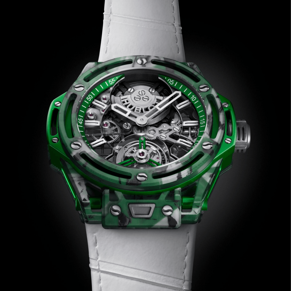 Hublot Big Bang Novak Djokovic Goat Tourbillon Edition Green 44mm - 429.QKG.0120.NR.DJ026 - #5 Hublot Big Bang Novak Djokovic Goat Tourbillon Edition Green 44mm - 429.QKG.0120.NR.DJ026 - #5