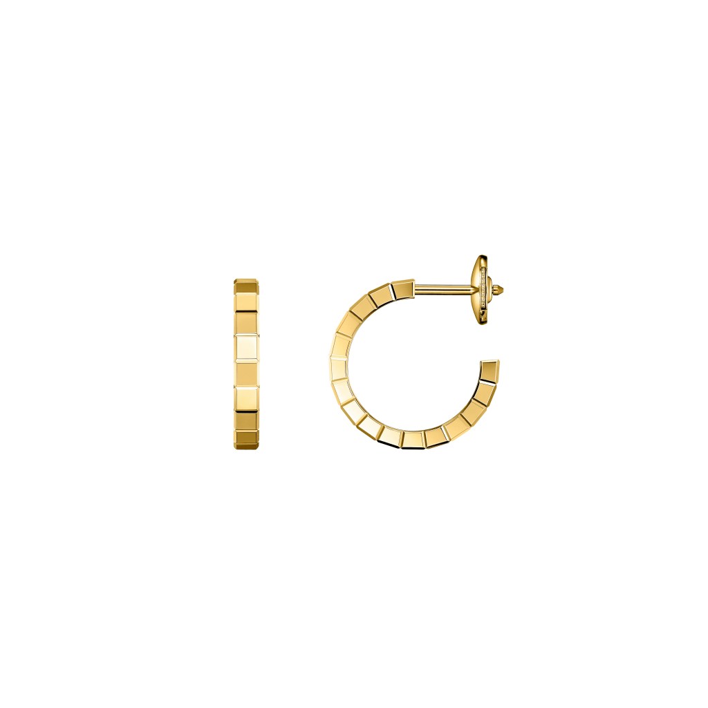 Chopard Ice Cube Mini oorsieraad geelgoud - 837702-0006 - #2