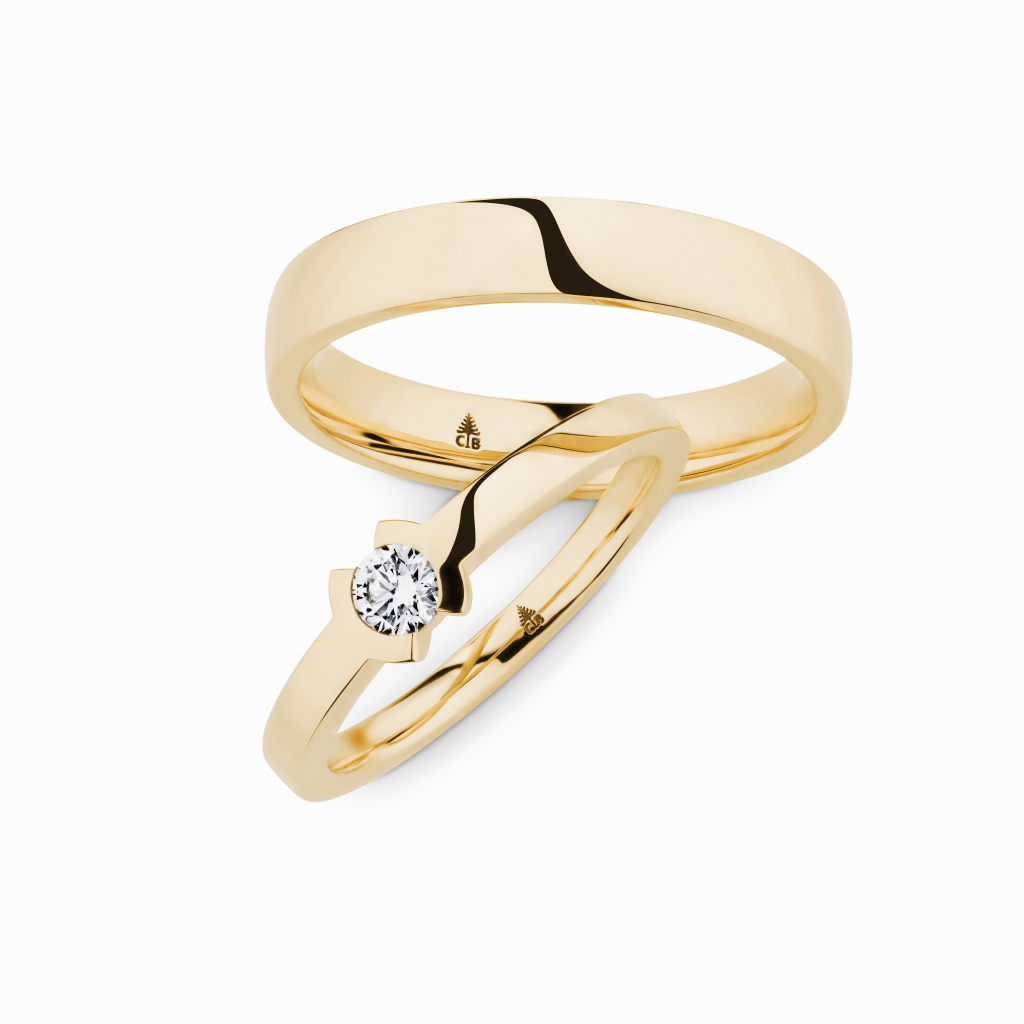 Trouwring Classic Love Collection roodgoud - 280177 - #3