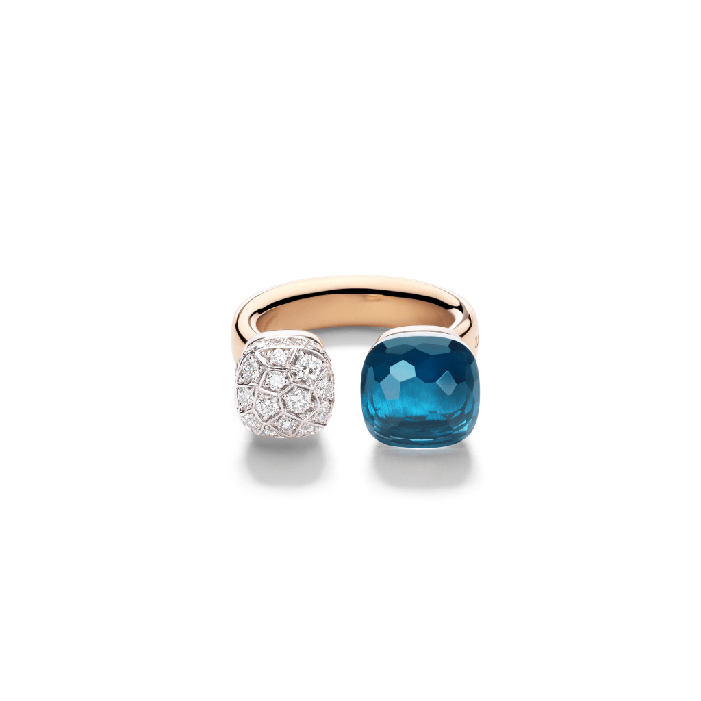 Pomellato Nudo Diamonds ring roodgoud met diamant - PAC4020 O6WHR DB0TL - #4 Pomellato Nudo Diamonds ring roodgoud met diamant - PAC4020 O6WHR DB0TL - #4