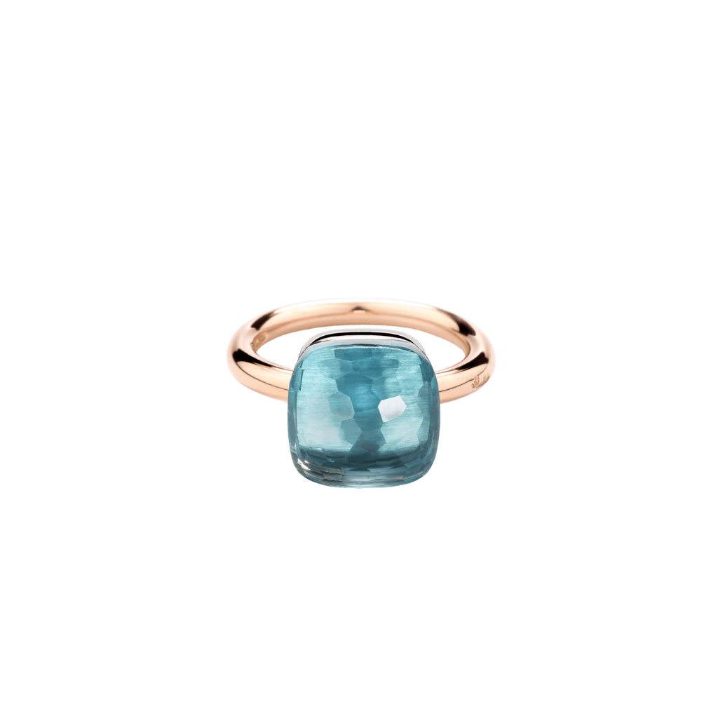 Pomellato Nudo Grande ring roodgoud met topaas - PAB2010 O6000 000OY - #3 Pomellato Nudo Grande ring roodgoud met topaas - PAB2010 O6000 000OY - #3