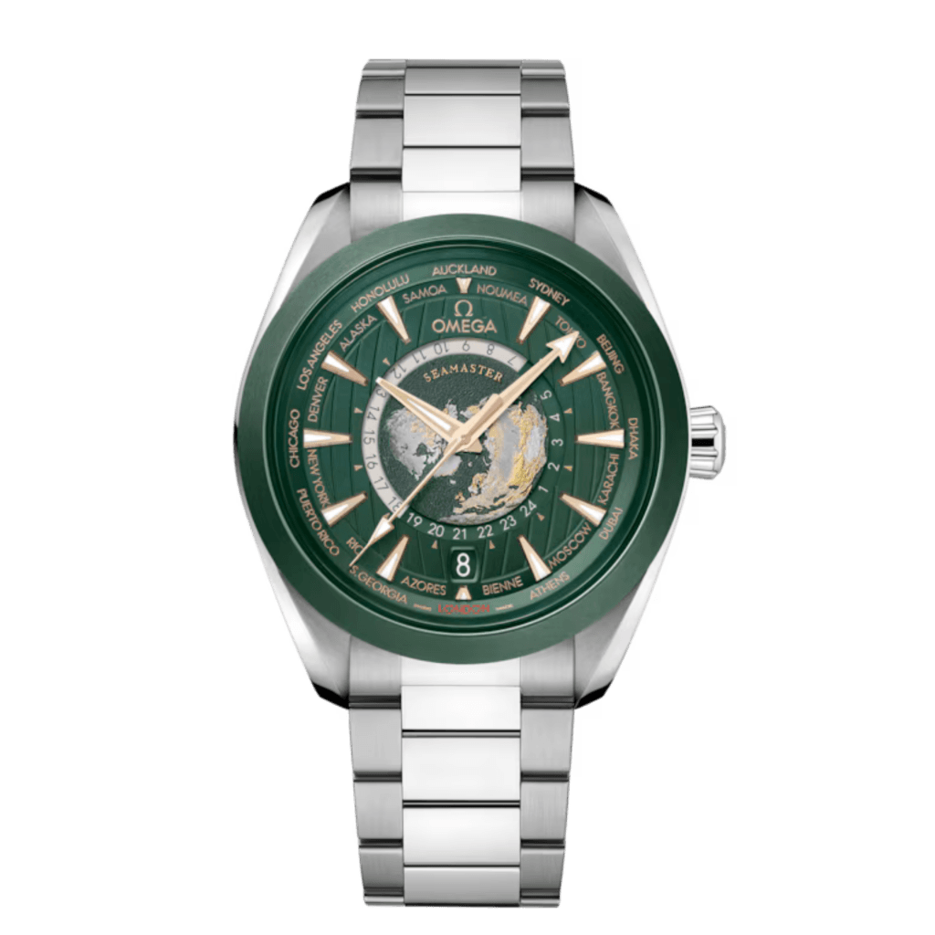 OMEGA Seamaster Aqua Terra 150m GMT Worldtimer 43mm - 220.30.43.22.10.001 - #1 OMEGA Seamaster Aqua Terra 150m GMT Worldtimer 43mm - 220.30.43.22.10.001 - #1