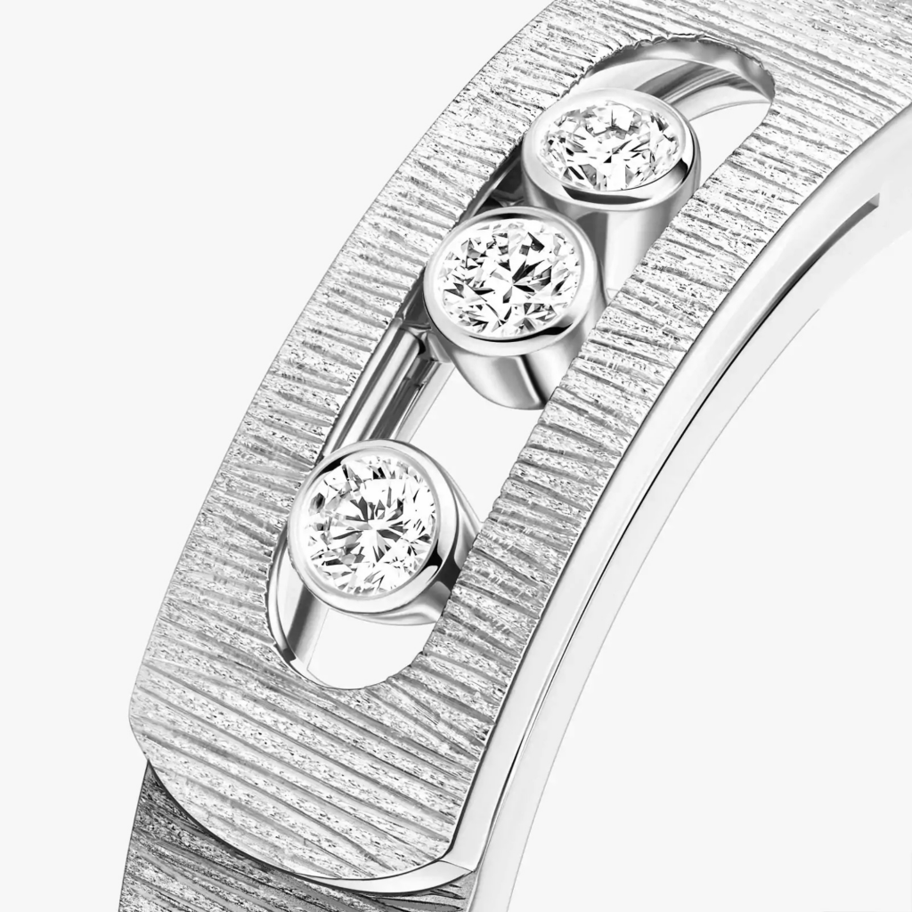 Messika Move Noa Cisele ring witgoud met diamant - 14482-WG - #4 Messika Move Noa Cisele ring witgoud met diamant - 14482-WG - #4
