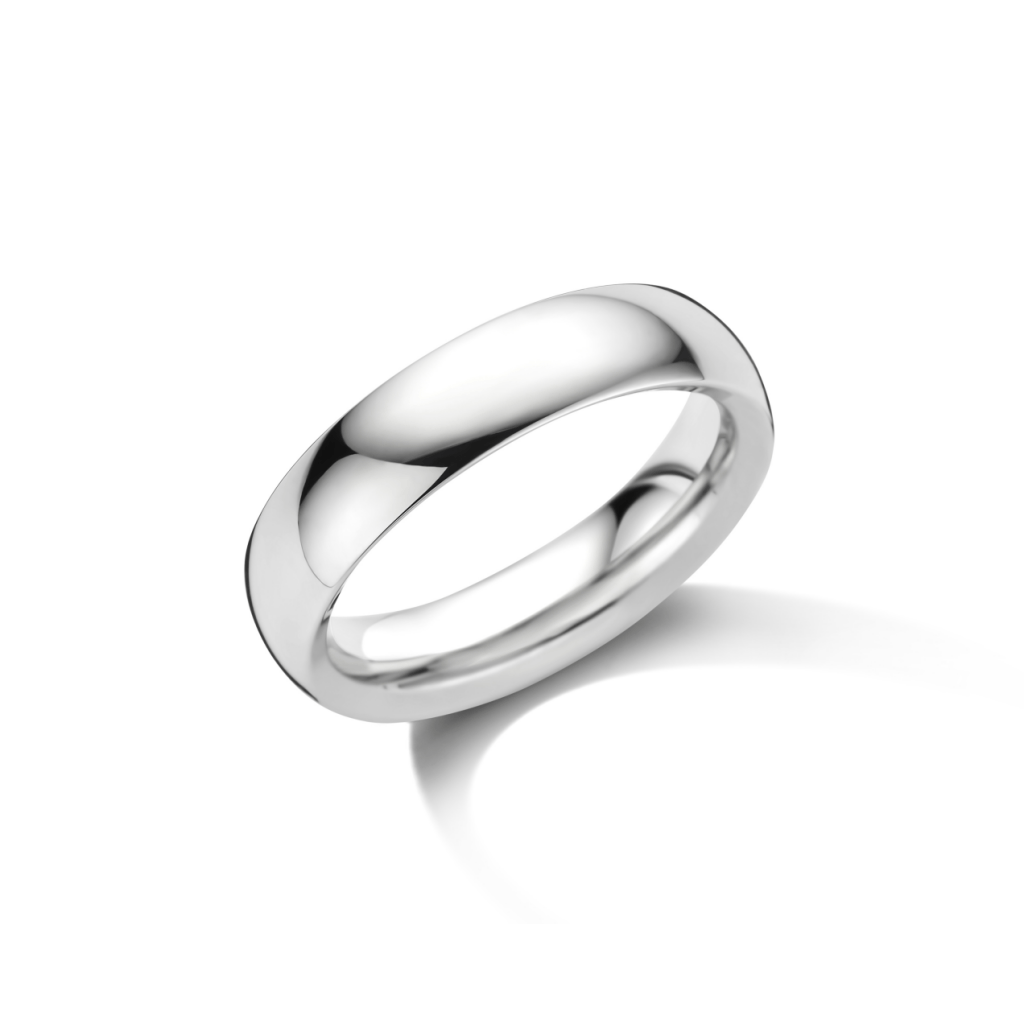 Trouwring Classic Love Collection witgoud - 28050 - #7 Trouwring Classic Love Collection witgoud - 28050 - #7