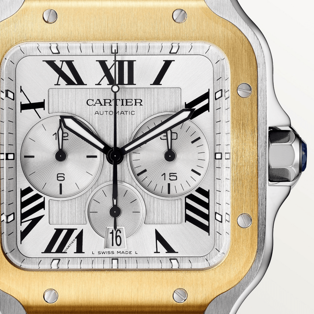Cartier Santos De Cartier Chronograph - W2SA0008 - #4 Cartier Santos De Cartier Chronograph - W2SA0008 - #4