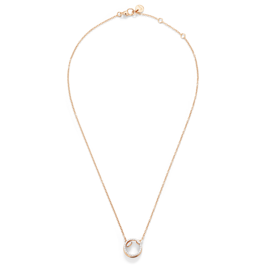 Pomellato Pomellato Together collier roodgoud met diamant - PCC5013 O7WHR DB000 - #4 Pomellato Pomellato Together collier roodgoud met diamant - PCC5013 O7WHR DB000 - #4